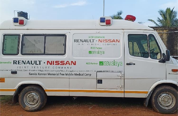 Renault Nissan Automotive India drives healthcare to 20 villages in Chengalpattu district in 2023