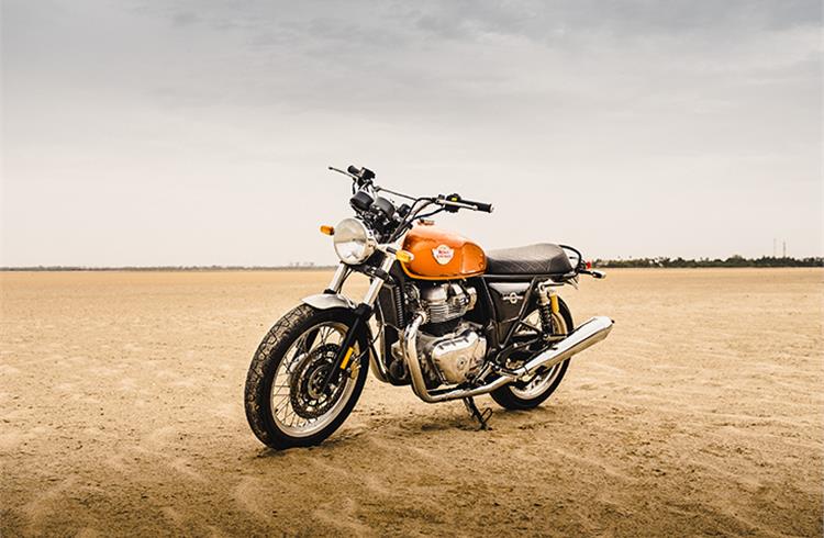 Royal Enfield says the Interceptor 650 has received a good response in the Thailand market.