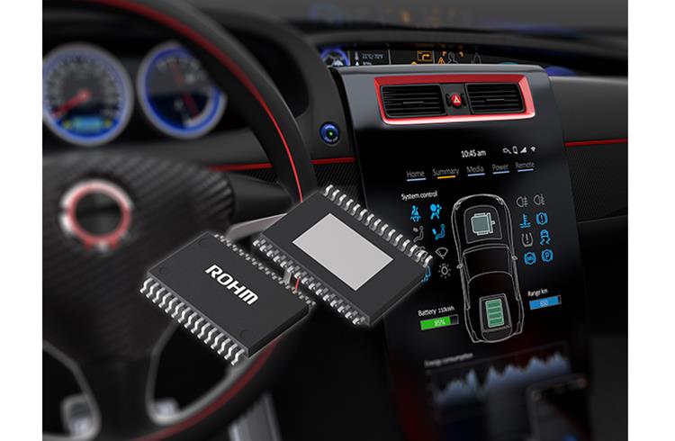 ROHM develops LED driver compatible with 3- to 12-inch in-vehicle displays