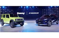 Maruti Suzuki India launched the 5-door Jimny and the Fronx at the Auto Expo 2023.