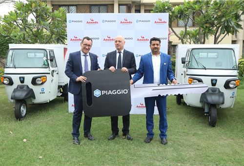 Piaggio to deliver 1,500 CVs to Ananda Dairy