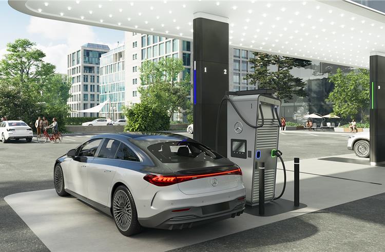 Mercedes-Benz to open its first high-power charging stations worldwide in October