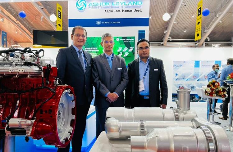 Ashok Leyland showcases ‘CNG engine H series’ at Excon 2021