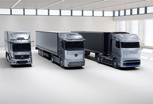 Daimler Trucks announces electrification strategy, unveils fuel-cell concept truck with 1,000km range