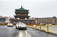 A pair of prototype Aiways U5 battery-electric SUVs departed yesterday from Xi’an in China, and are now being driven 14,231km (8,843 miles) to Frankfurt, Germany. 