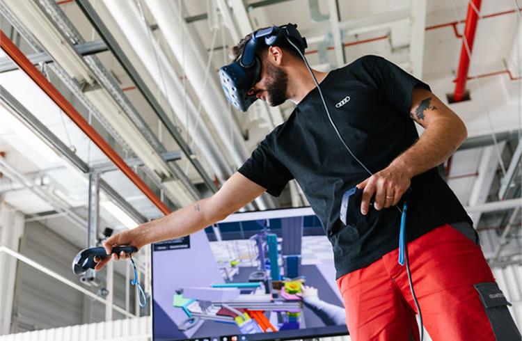 Audi develops VR software to test assembly line and logistics processes