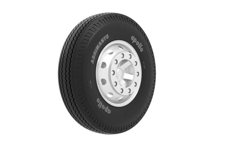 Apollo Tyres launches Abhimanyu cross-ply rib tyre for steer axles in CVs