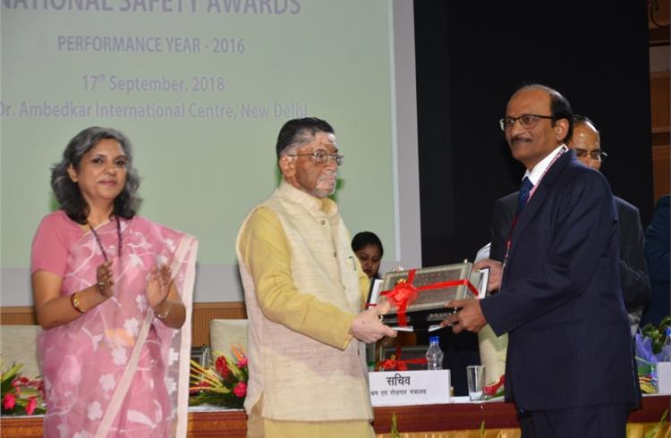 Maruti Suzuki India bags National Safety Award