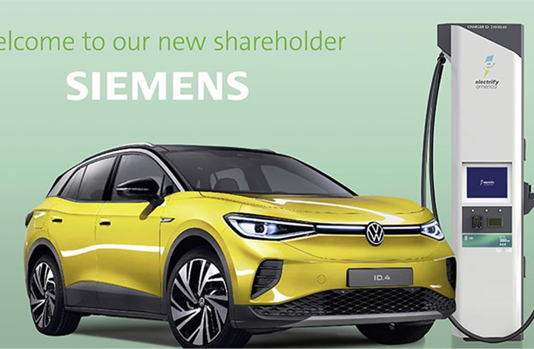 Volkswagen and Siemens invest $450m in Electrify America’s growth vision