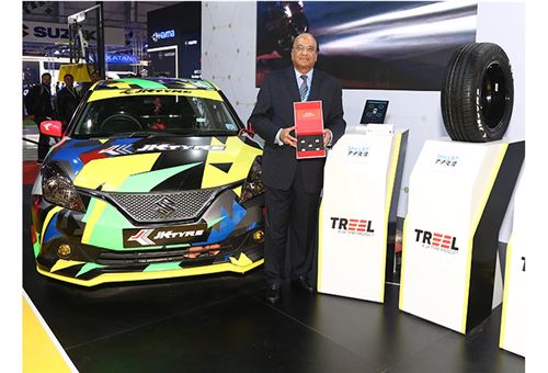JK Tyre launches 'smart tyre' at Auto Expo 2020