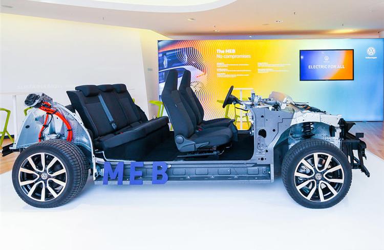 VW's MEB electric car platform: full details revealed
