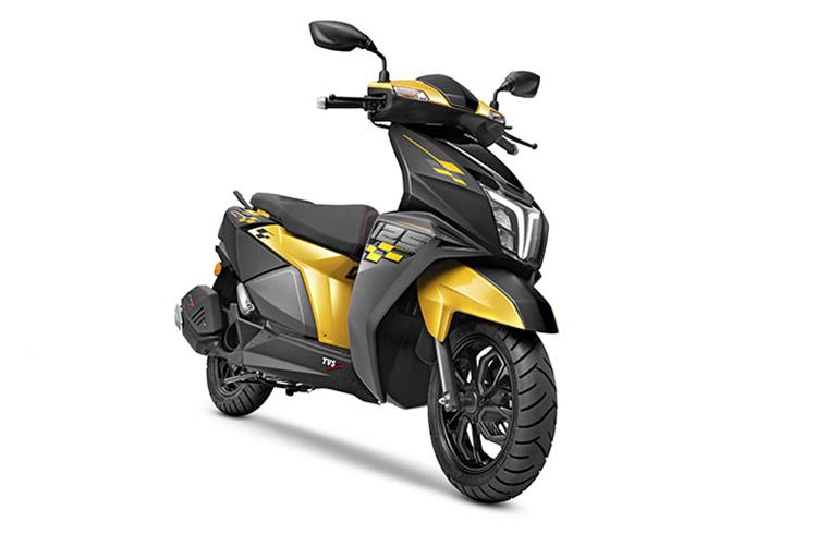 TVS Ntorq 125 Race Edition available in yellow and black now