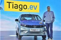 Shailesh Chandra: “We are overwhelmed with the response to the Tiago.ev at our dealerships and on our website.”
