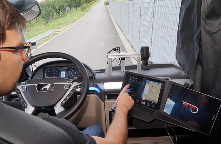 German project shows how virtual companion increases safety for trucks on roads