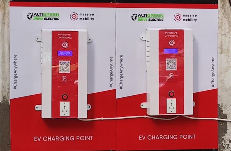 Altigreen partners Massive Mobility for EV charging stations 