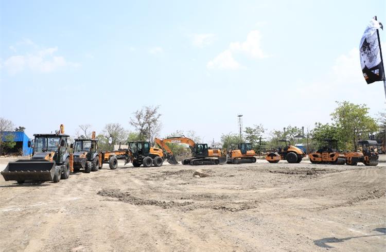 CASE Construction Equipment showcases Made in India product portfolio at Pithampur plant