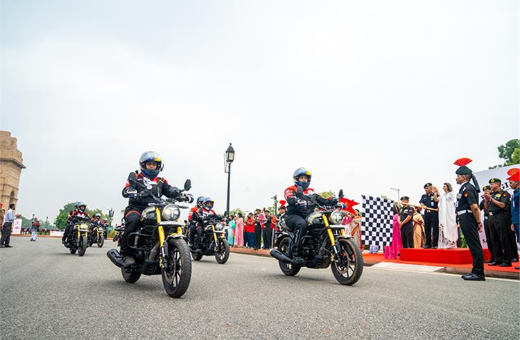 TVS Motor Company partners with Indian Army for All-Women Motorcycle Rally to commemorate Kargil Vijay Diwas