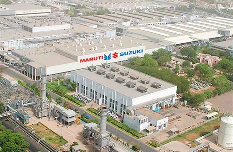 Maruti Suzuki’s existing plants at Gurgaon and Manesar in Haryana have a combined manufacturing capacity of 1,580,000 units while the Suzuki Motor Gujarat plant has 500,000 units capacity.