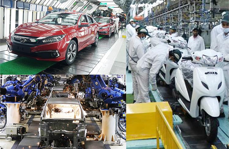 Honda Cars and Honda 2Wheelers suspend production