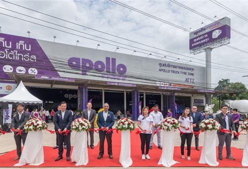Apollo Tyres opens Thailand’s first truck tyre centre