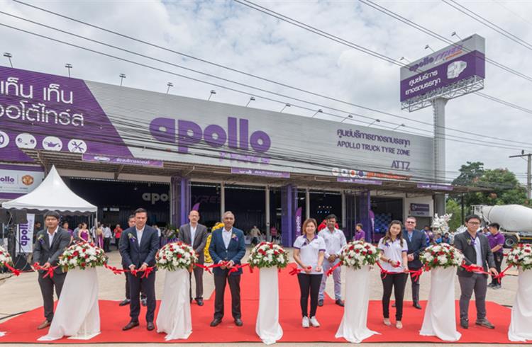 Apollo Tyres opens Thailand’s first truck tyre centre