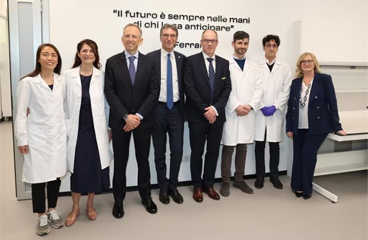 Ferrari, University of Bologna, and NXP inaugurate new E-Cells Lab