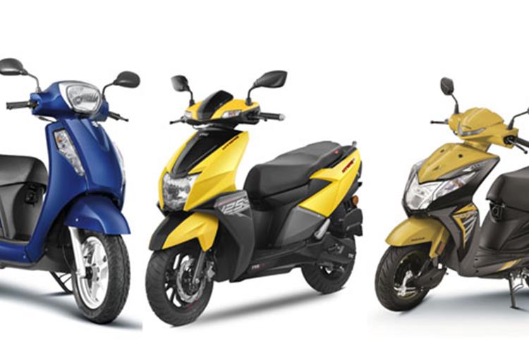 Top 10 Scooters – September 2018 | Suzuki Access, Honda Dio and TVS NTorq 125 consolidate positions