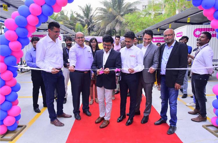 Magenta Mobility opens its Largest EV charging depot in Bengaluru; can charge 70 vehicles at the same time