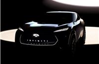 Infiniti reveals electric SUV concept ahead of Detroit debut