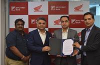 Honda 2Wheelers India inks MoU with IDFC First Bank for retail finance partnership