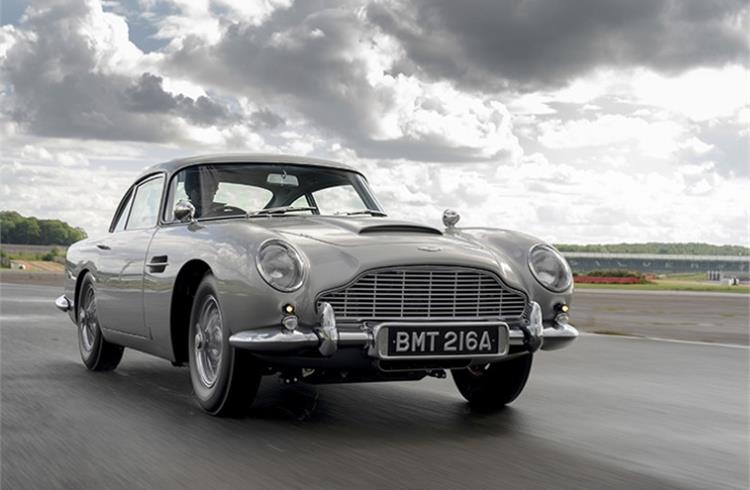 The first DB5 Aston Martin to be built in more than 50 years, the DB5 Goldfinger Continuation has been created in association with Bond filmmaker EON Productions.