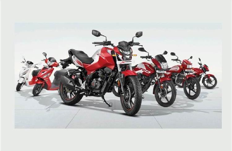 Hero MotoCorp clocks 16 percent growth in April sales