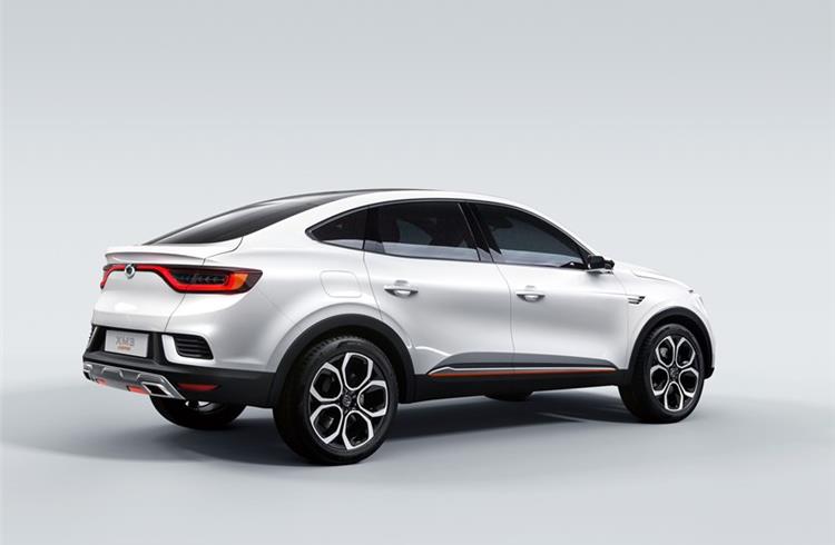 Renault Samsung reveals XM3 Inspire coupe SUV at Seoul Motor Show