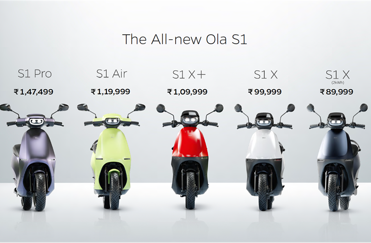 New Ola S1 e-scooters get over 75,000 bookings within two weeks of launch