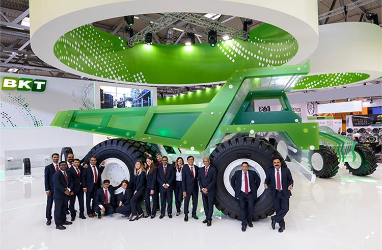 BKT debuts at Automechanika 2018 with its off-highway tyres