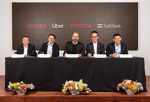 Toyota, Denso, SoftBank to invest $1 billion in Uber's advanced technologies