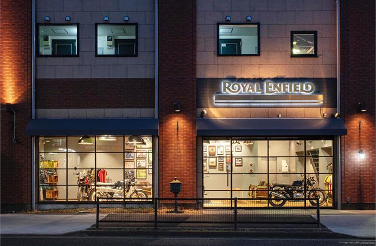 Royal Enfield opens its first retail showroom in Japan