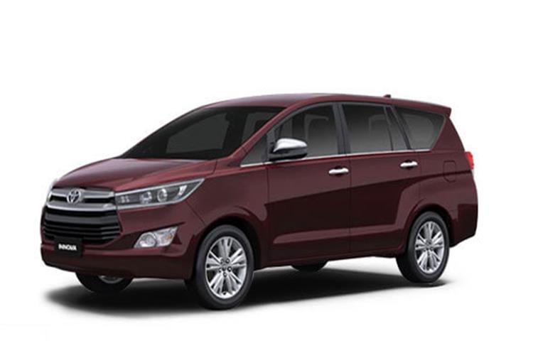 Toyota Innova Crysta is one of the best selling cars for Toyota in India