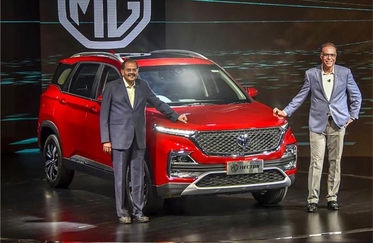 MG launches new Hector SUV at Rs 12.18 lakh