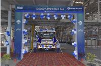 The 100,000 AVTR truck rolled out on October 20, a little over 29 months after the brand's launch on June 4, 2020.