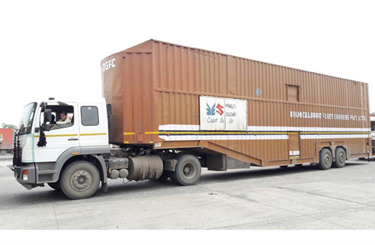 Three-deck rigid as well as trailers can have a maximum of 3 decks; will enhance carriage capacity of two-wheelers by 40-50%. Four-wheeler shipments only on 2 decks, with load body as per AIS 113. 