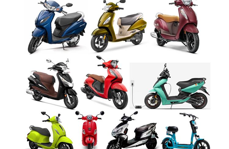 Scooter sales hit 589,802 units in October, best in first 7 months of FY2024