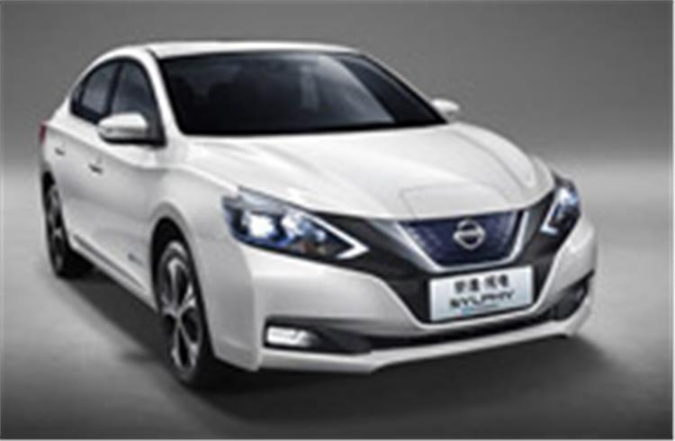 Nissan opens bookings for Sylphy zero emission in China