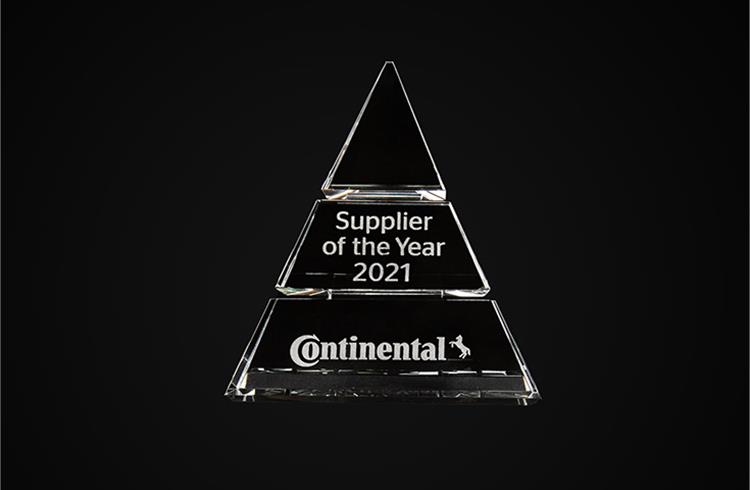 Continental honours its best suppliers for 2021