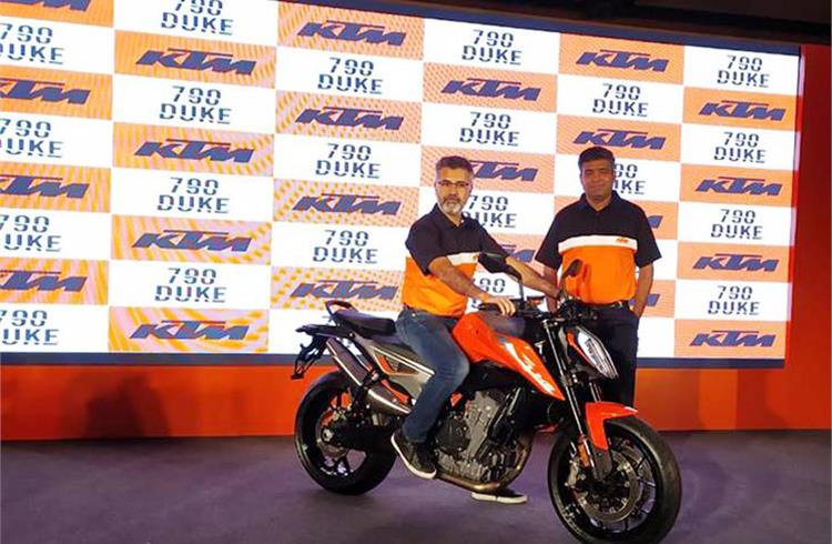 KTM launches 790 Duke at Rs 864,000, India biggest market for KTM in FY2019