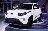 The eXUV300 is the electric version of the popular compact SUV, which has sold over 40,000 units in just 11 months.