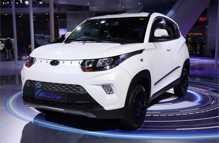 The eXUV300 is the electric version of the popular compact SUV, which has sold over 40,000 units in just 11 months.