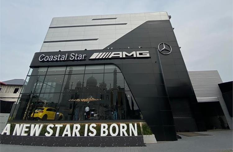 The Mercedes-Benz Coastal Star Sales and Service Experience Center in Kochi