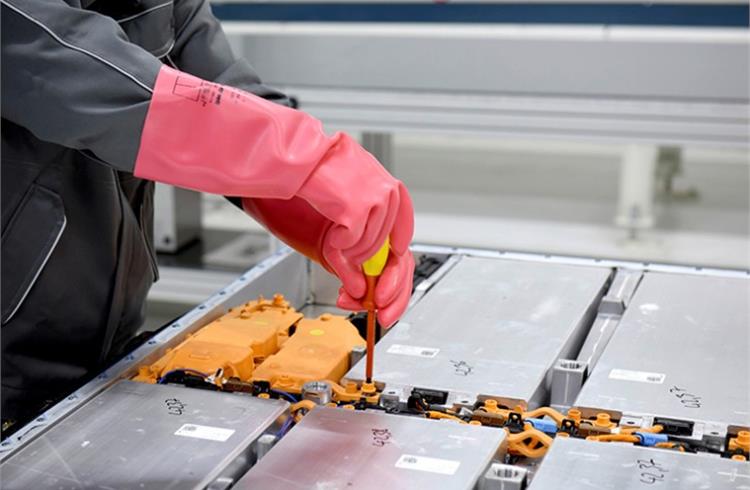 Volkswagen Group Components begins battery recycling to recover valuable raw materials