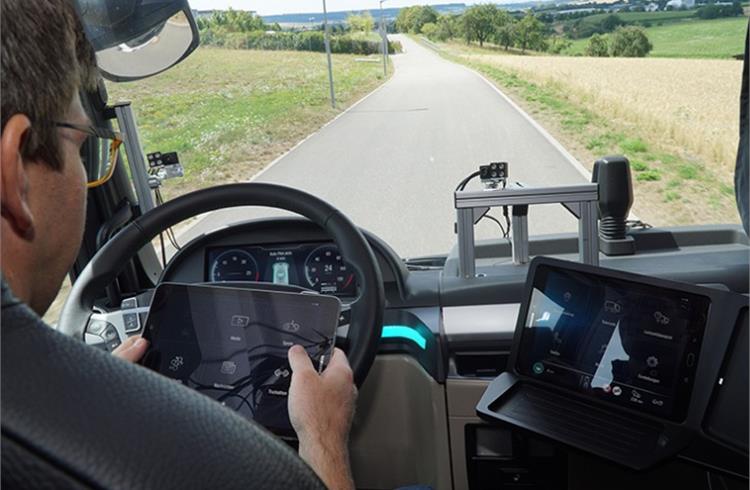 German project shows how virtual companion increases safety for trucks on roads